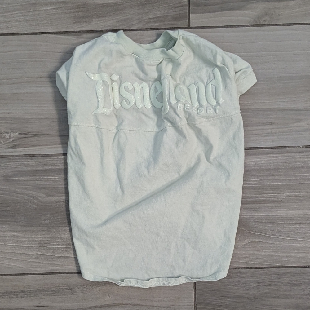 Disneyland Mint Green Glittery Dog Jersey